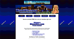 Desktop Screenshot of miamihits.com